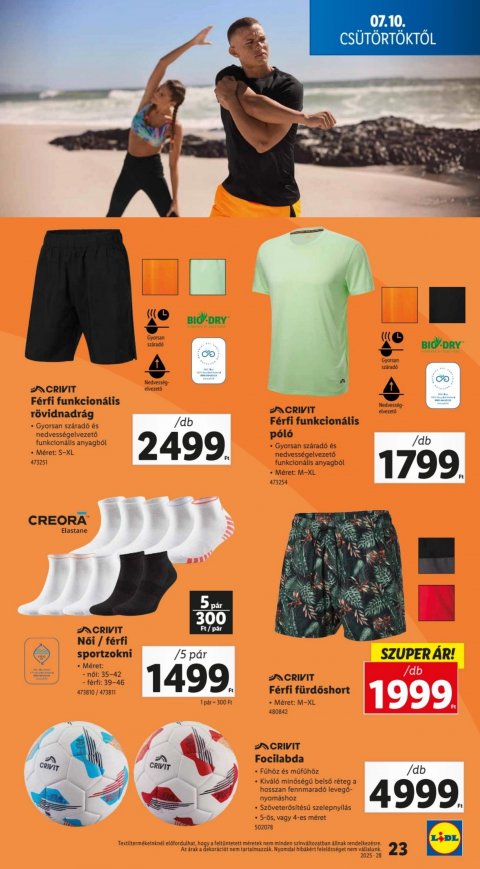LIDL akciós újság