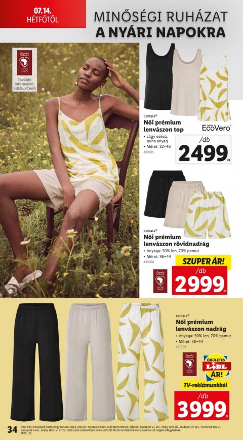 LIDL akciós újság