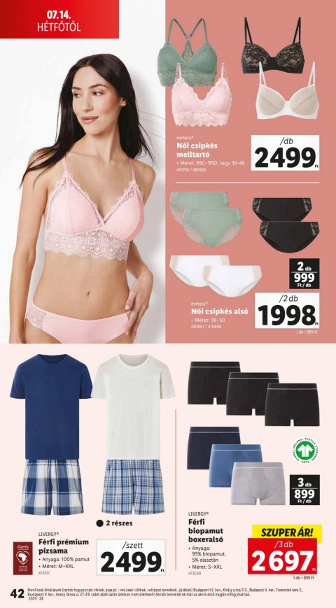 LIDL akciós újság