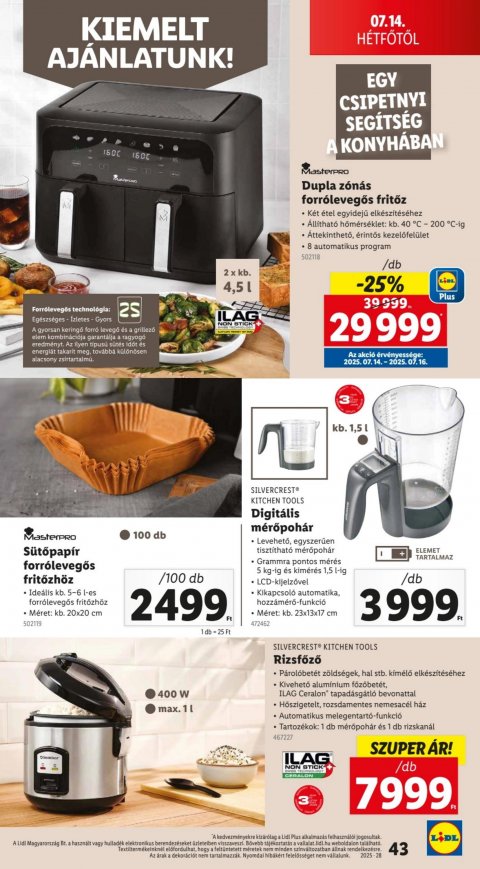 LIDL akciós újság