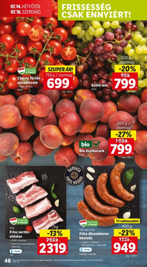 LIDL akciós újság