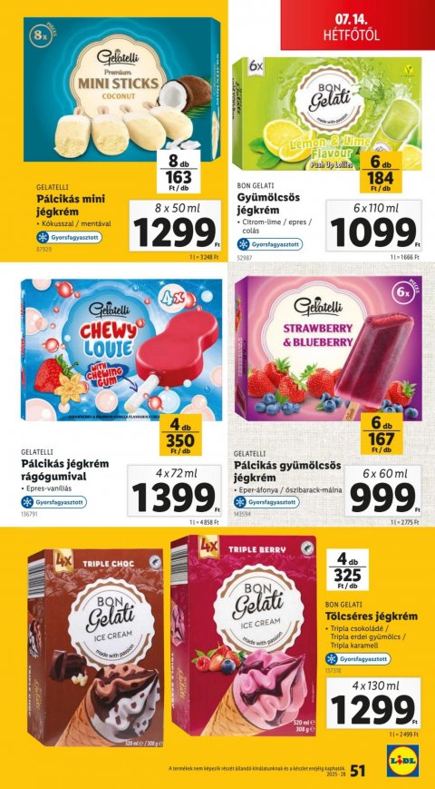 LIDL akciós újság