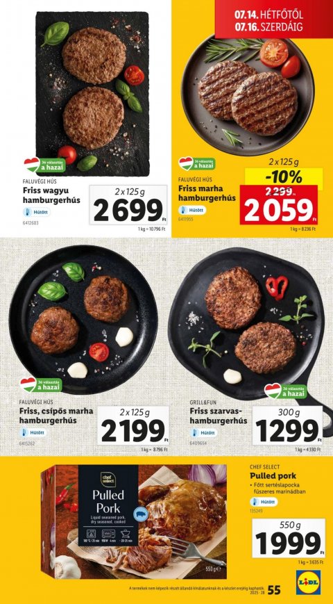 LIDL akciós újság
