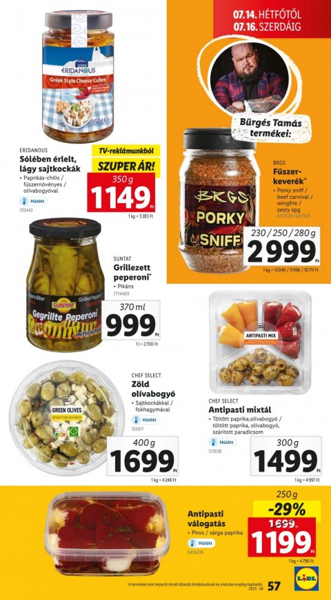 LIDL akciós újság