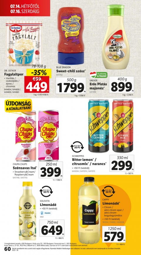LIDL akciós újság