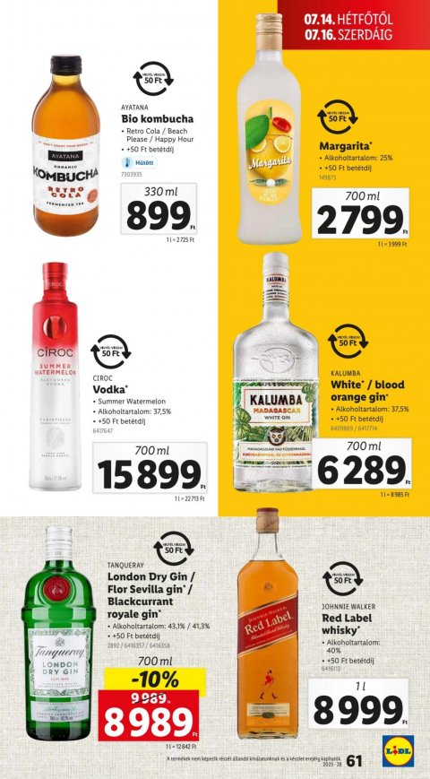 LIDL akciós újság