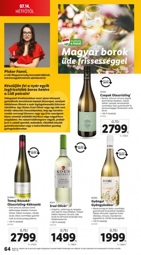 LIDL akciós újság