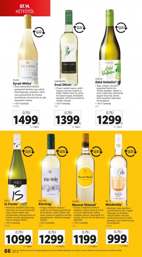LIDL akciós újság