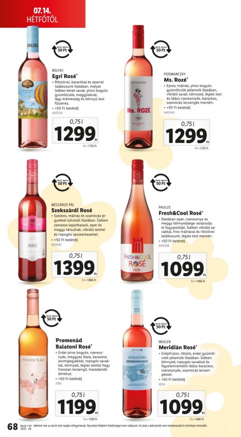 LIDL akciós újság