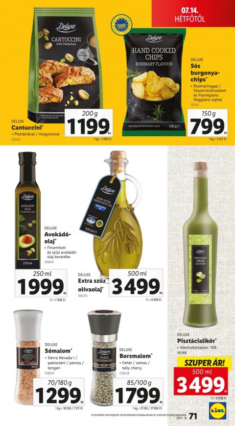 LIDL akciós újság