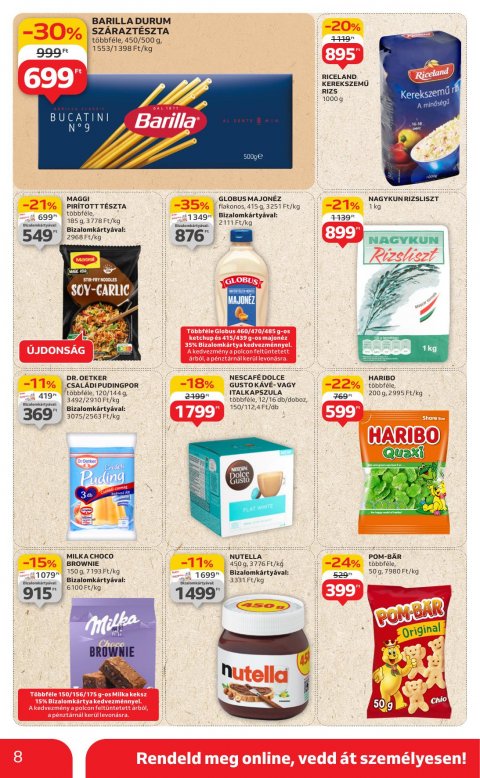 AUCHAN Szupermarket akciós újság