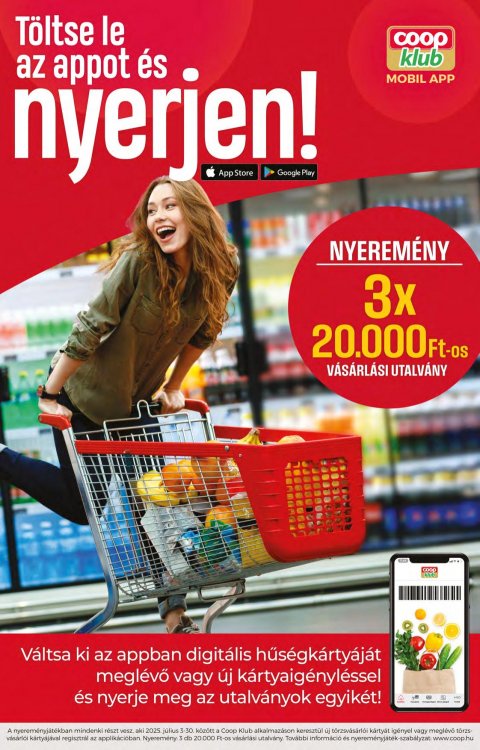 COOP országos akciós újság