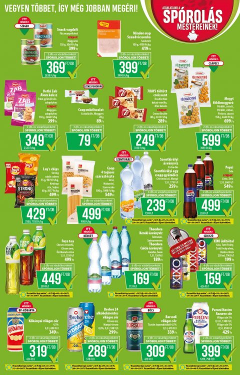 COOP Alföld akciós újság