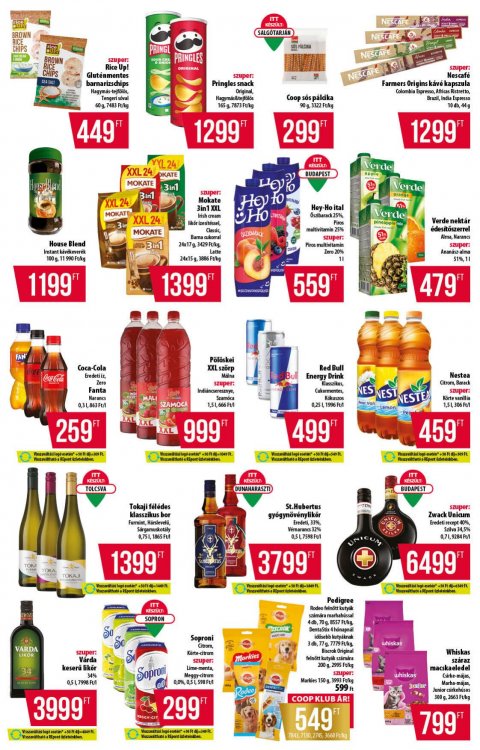 COOP Alföld akciós újság