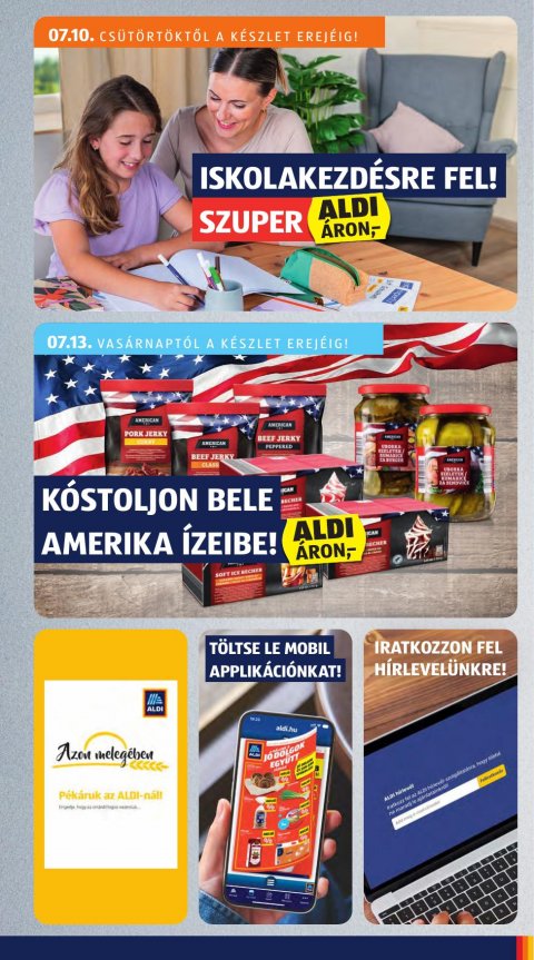 ALDI akciós újság