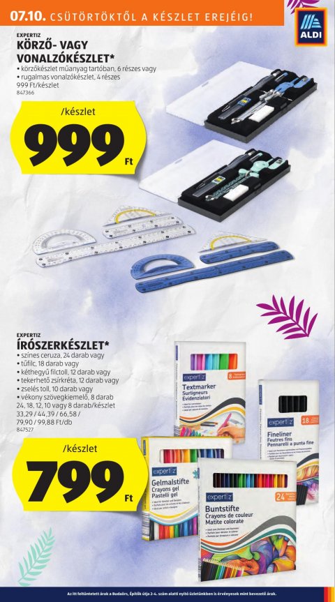 ALDI akciós újság