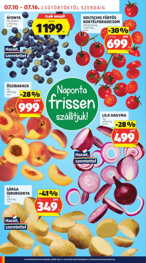 ALDI akciós újság