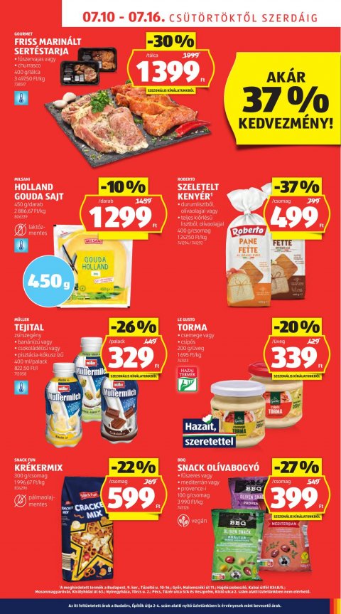 ALDI akciós újság