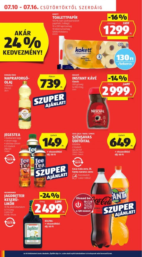 ALDI akciós újság