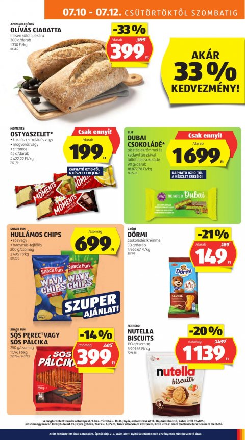 ALDI akciós újság