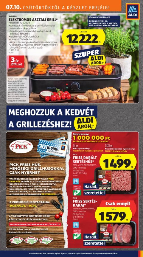 ALDI akciós újság