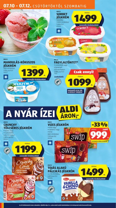 ALDI akciós újság