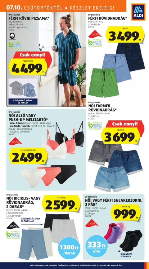 ALDI akciós újság