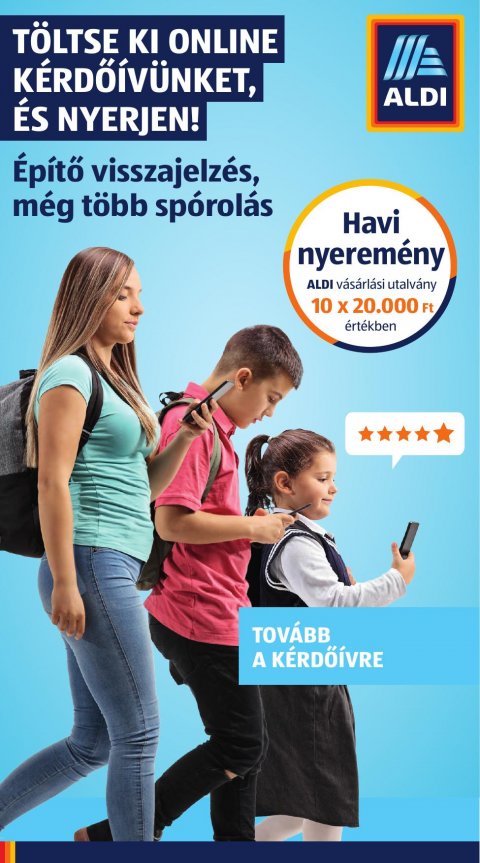 ALDI akciós újság