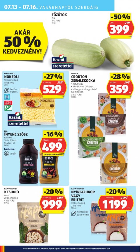 ALDI akciós újság