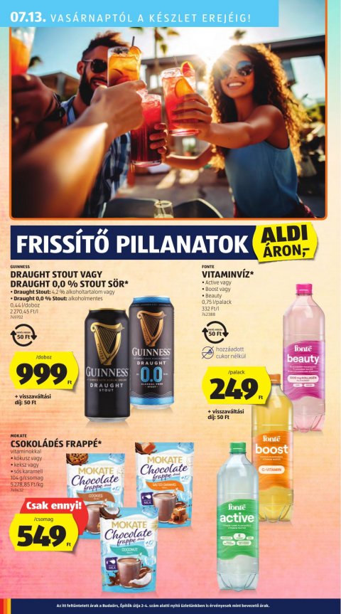 ALDI akciós újság
