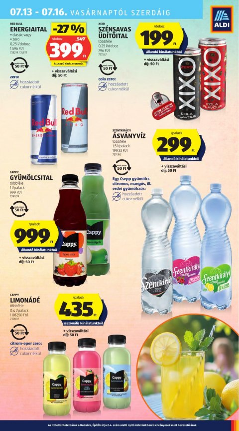 ALDI akciós újság