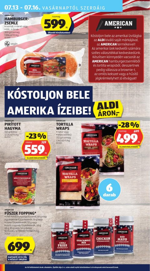 ALDI akciós újság