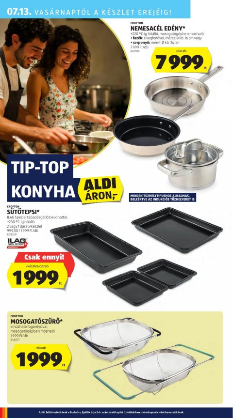 ALDI akciós újság