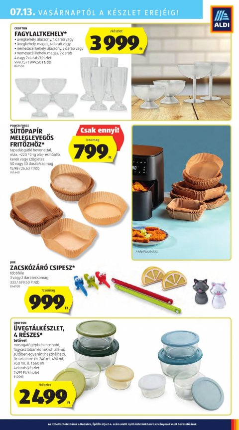 ALDI akciós újság