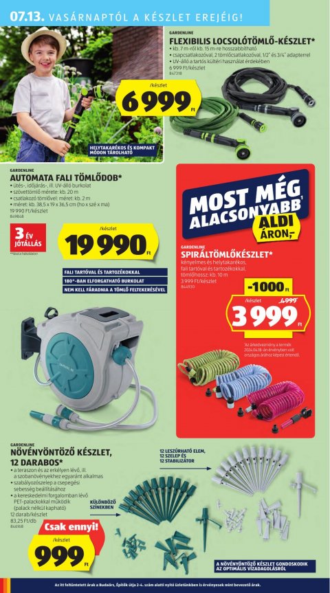 ALDI akciós újság