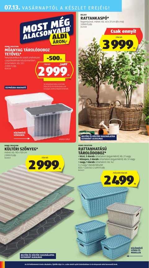 ALDI akciós újság