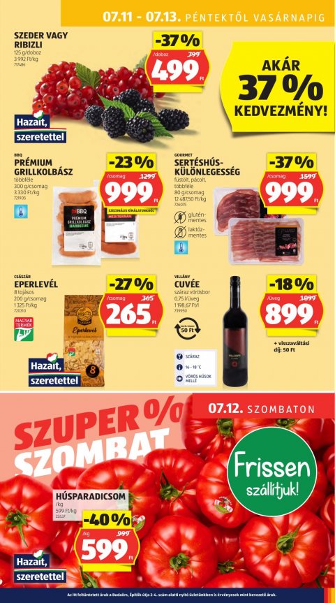 ALDI akciós újság