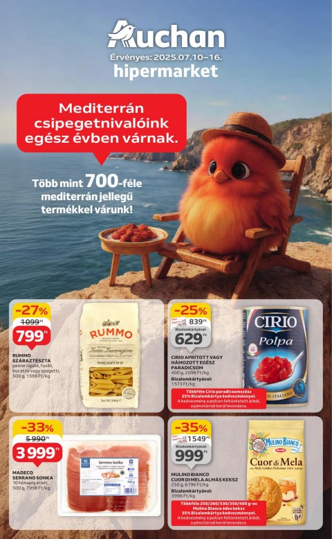 AUCHAN Hipermarket akciós újság