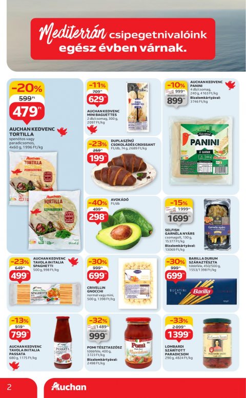AUCHAN Hipermarket akciós újság