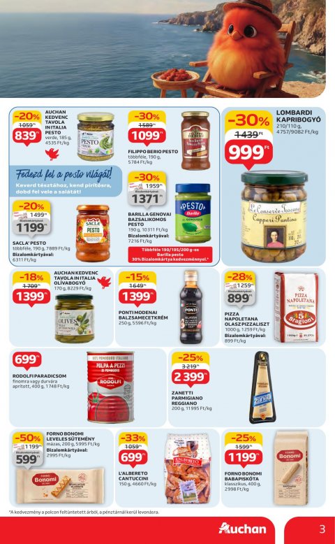 AUCHAN Hipermarket akciós újság