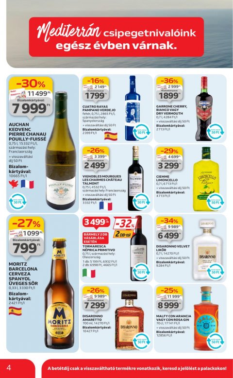 AUCHAN Hipermarket akciós újság