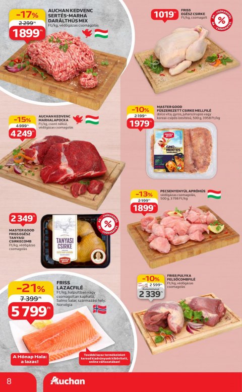 AUCHAN Hipermarket akciós újság