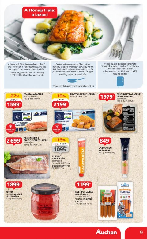 AUCHAN Hipermarket akciós újság