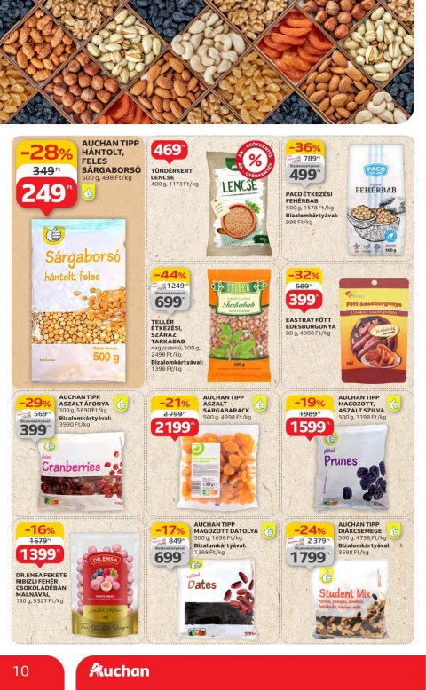 AUCHAN Hipermarket akciós újság