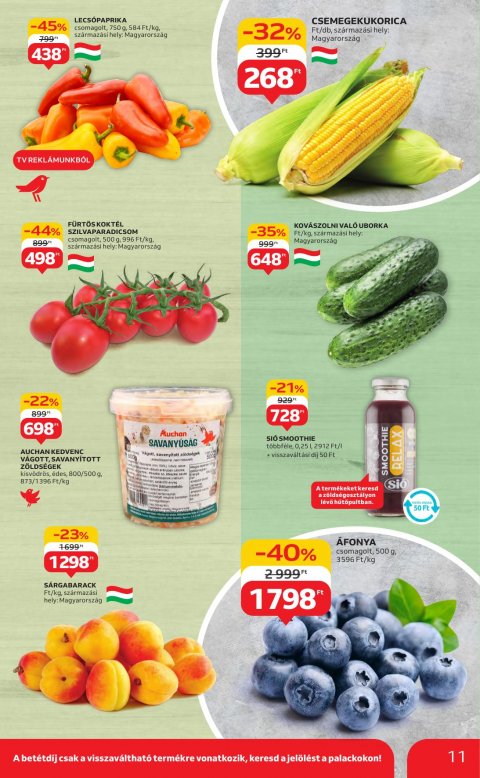 AUCHAN Hipermarket akciós újság