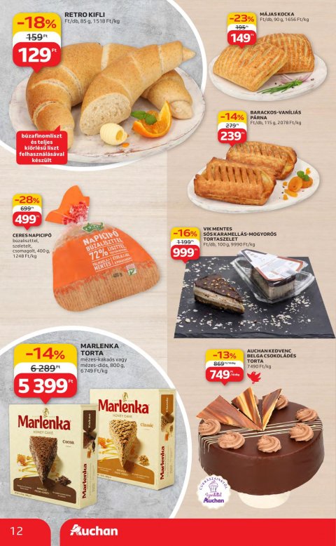 AUCHAN Hipermarket akciós újság