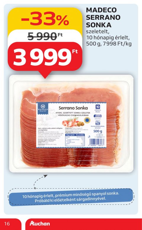 AUCHAN Hipermarket akciós újság