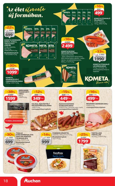 AUCHAN Hipermarket akciós újság