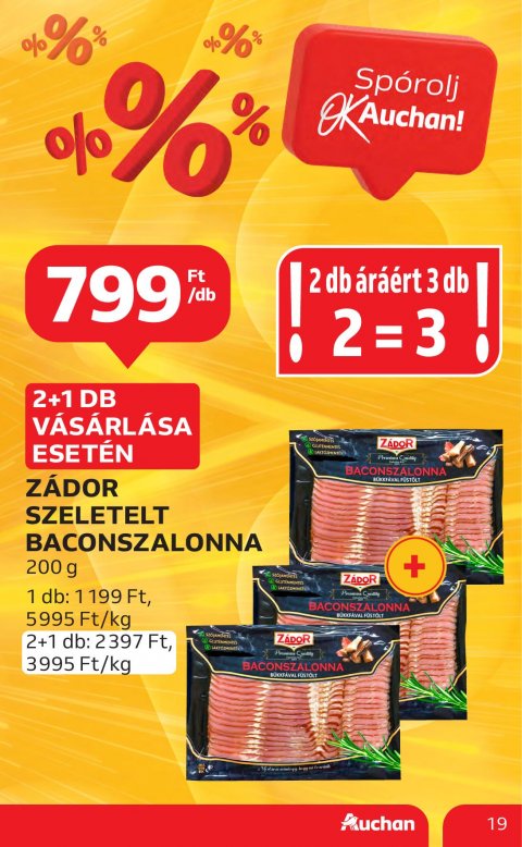 AUCHAN Hipermarket akciós újság