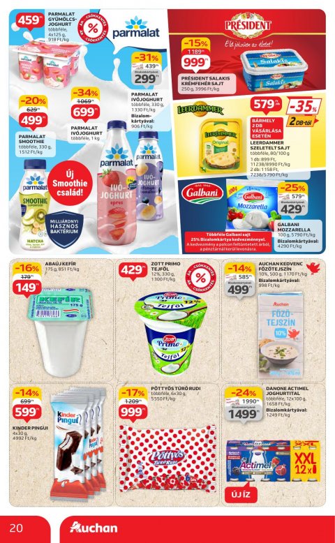 AUCHAN Hipermarket akciós újság